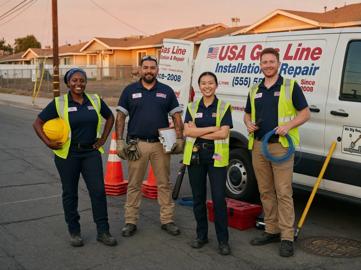 Gas Line Installation company in Jenks, OK